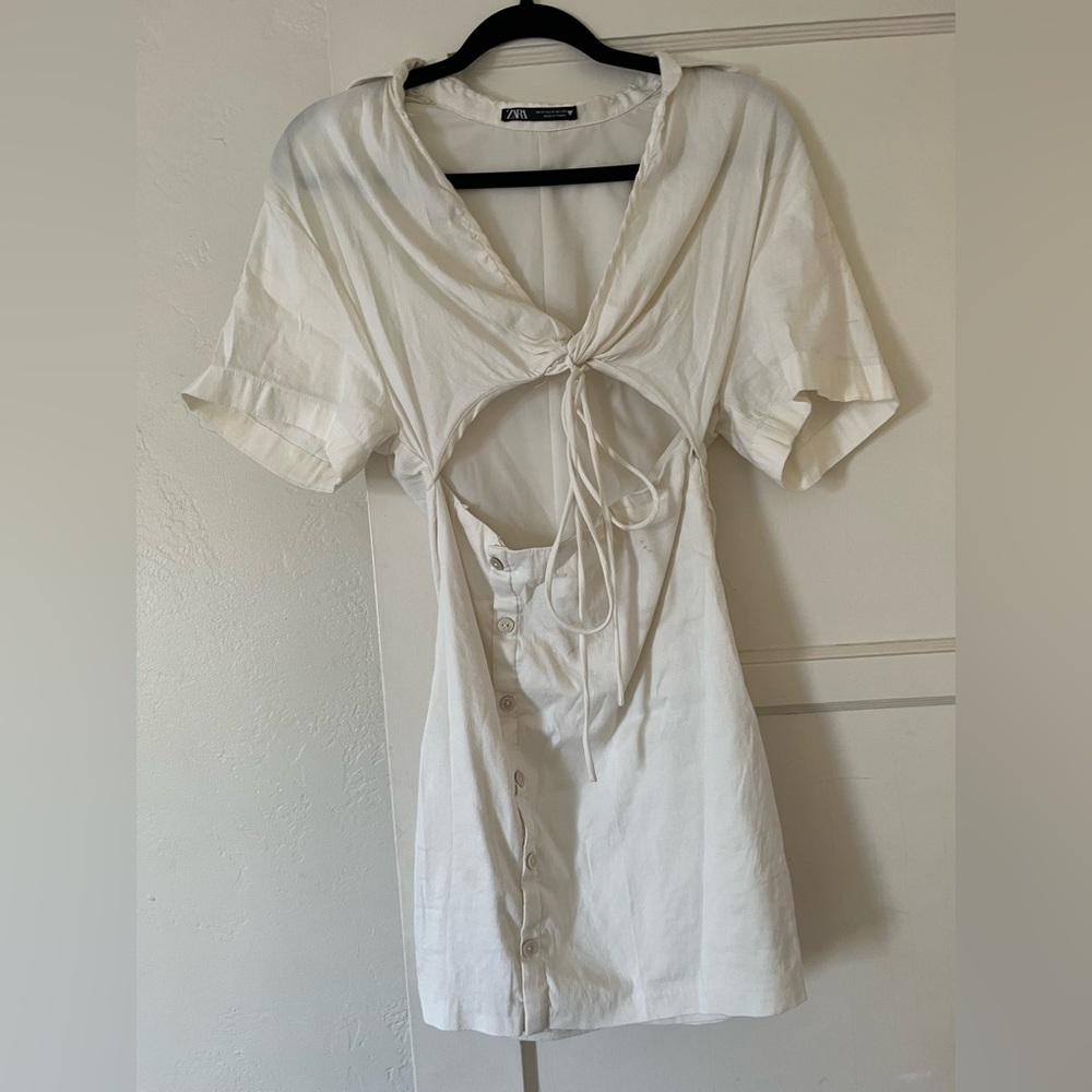 White open center Zara dress!